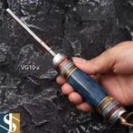 Damashq po'lat bilan tanto pichog'i